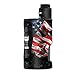Skin Decal Vinyl Wrap for Geekvape GBox Squonk Kit 200W Vape Kit skins stickers cover/American Flag waving