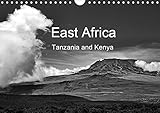 East Africa - Tanzania and Kenya / UK-Version 2020: Black and white photography: Wildlife, landscape, people in Tanzania und Kenya (Calvendo Places) by 