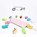 Voberry Cable BITE for iPhone Cable Cord Cute Animal Phone Accessory Protects Cable Accessory (Red)