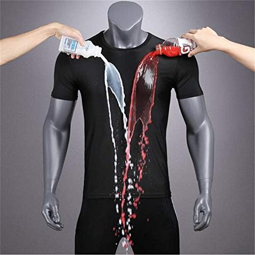 HAVIPRO Anti-Dirty Waterproof Men T Shirt Creative Hydrophobic Stainproof Breathable Antifouling Quick Dry Top Short Sleeve T Shirt Men