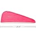 Hairizone Absorbent Microfiber Hair Towel 2 Pack Quick Dry Hair Turban Wraps Twist Hair Drying Towel with Elastic Loop for Kids Girls Women (Pink/ROSEO)