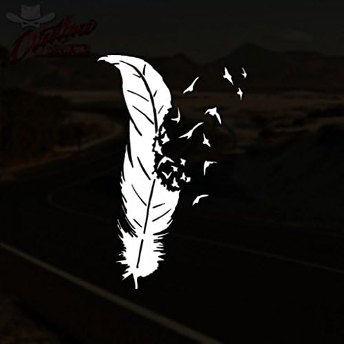Birds of a Feather Vinyl Decal Sticker|Cars Trucks Walls Laptop|White|6 in|KCD365