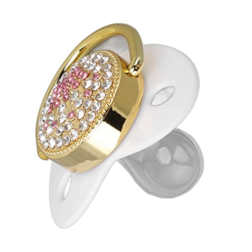 Baby Pacifier Symmetrical One Piece Design Nipple Shape Helps Promote