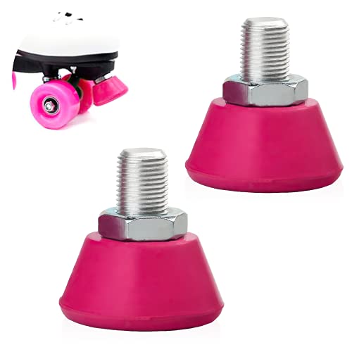 2 Pack BIBHIBNN 5/8 Roller Skate Toe Stops Adjustable Rubber Plugs