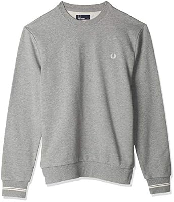 fred perry grey sweatshirt