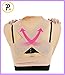 Presadee® Women's Hunchback Posture Shape Corrector Upper Shoulder With Push Up Bra Chest Support (L/XL, Beige)