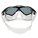 Aqua Sphere Seal Seal XP2 Swim Mask with Smoke Lens. Lightweight & Comfortable UV Protection Swimming Goggles for Adults (Black/Green).