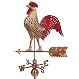 Good Directions Large Rooster Weathervane Pure