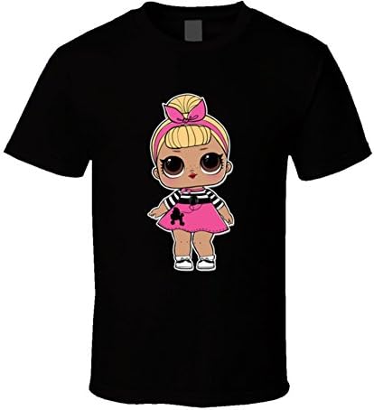 Sis Swing Lol Dolls Kids Cartoon Babies T Shirt S Black