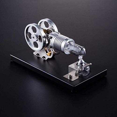 Einzylinder-Stirlingmotor, Auspuff-Stirlingmotor-Modell, Dampfmaschinen-Spielzeug, Präsentationswerkzeug für das… – Bild 7