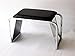 FixtureDisplays® Padded Shoe Fitting Bench with Mirror 15589