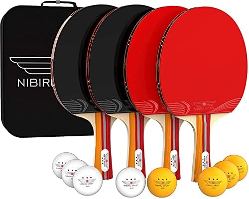 NIBIRU SPORT Ping Pong Paddle Set