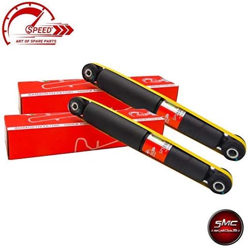Spare parts car smc Kit 2 rear shock absorbers Speed Fiat 500 from 2007 all models