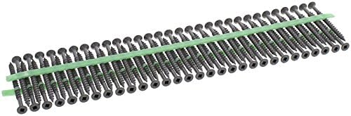 MURO Gray Epoxy Shield Guard #8 x 2-1/2" Square Flathead Exterior Wood Deck Screws for Ultra Driver