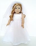 My Brittany's Communion and Wedding Gown for American Girl Dolls