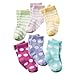 6pk Fun Stripe Combo Socks, Pink, 12-24 months