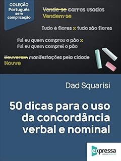 Livro 50 Dicas para o uso da concordância verbal e nominal
