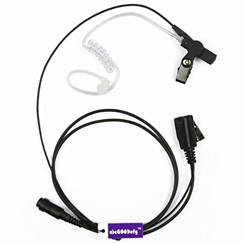 Abcgoodefg 1 Pin Earpiece Headset For Motorola Talkabout Cobra Md200Tpr Mh230R Mr350R Ms350R 