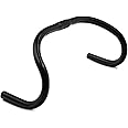 SENQI Fixed Gear Bike Handlebar Bullhorn Handlebar Aluminum Alloy Road Handlebar 25.4mm 420mm, Black