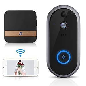 Amazon.com : GJT 2018 New Smart Video Doorbell Wireless
