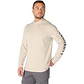 Carhartt Men's Force Relaxed Fit Midweight Long-Sleeve Logo Graphic Hooded T-Shirt