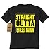 Expression Tees Straight Outta Steeler Nation Football Mens T-shirt