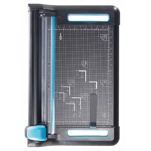 Avery A3 P460 Precision Trimmer Paper Cutter, Black and Teal