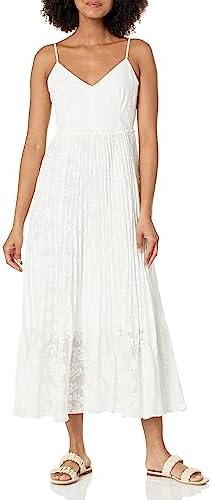 Club Monaco Women's Tiered Twist Dress, White/Blanc, 2 at Amazon Women's  Clothing store