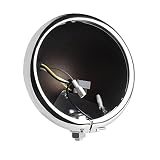 Motorcycle 5-3/4" 5.75 Inch LED Headlight Housing Bucket Mounting Bracket for Harley Davidson