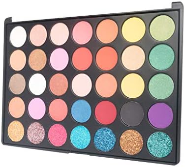vacally アイシャドウ パレット 35色 メイクパレット アイシャドウ 携帯便利 極め細かい メイクアップ パレット 長持ち防水 アイシャドウ おしゃれ パーティメイク ハロウィンメイク ハロウィンメイク 新年 バレンタインデー プレゼント 贈り物