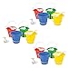 Neliblu Beach Sand Pails with Shovels Pool Party Toys 5.5