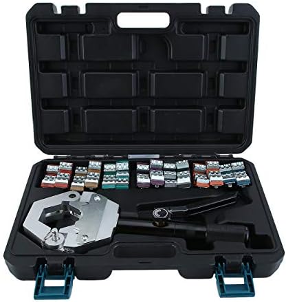 71500 Warehouse Professional Car A/C Hose Crimper Tool Kit Manual Hydraulic Hose Crimper Portable Crimping Repair Tool