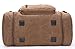 Canvas Duffel Bag, Aidonger Vintage Canvas Weekender Bag Travel Bag Sports Duffel with Shoulder Strap (Coffee)