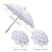 Lace Umbrella, E SELECT Wedding Party Decoration for, White, Size No Size