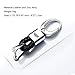 Birsppy 2Pack Genuine Leather Car Key Chain Replacement For Keychain Keyring key chains styling accessoreis