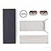 HEPIDEM 100% Really Buffalo Horn Handmade Sun Glasses Square Rimless Luxury Sunglasses 0816 (coffee/gold, 58)