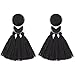 D EXCEED Colorful Tassel Earrings for Women Girls Bohemian Dangle Drop Earrings Fringe Tassle Dangling Earrings