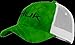 HUK Performance Fishing Kryptek Logo Trucker, Kryptek Neon Green,