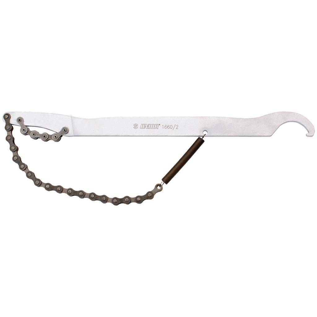Unior URT208 Professional Chain Whip - Silver