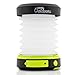 Bright Outdoors LED, USB Rechargeable and Collapsible Solar Lantern with 800 mAh Emergency Powerbank