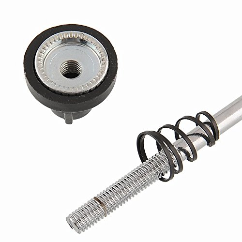 Juscycling Road Mountain Bicycle MTB Wheel Hub Front and Rear QR Quick Release Skewers Clip Lever Axle 145/185mm, Pair, Multiple Color Options (Black)