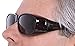 Polarized Fit Over Sunglasses 2865, Size Medium, Black