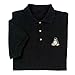ComputerGear Linux Polo T Shirt Tux Computer Golf Geek Nerd Tee, Black, XL