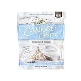 Powdered Sugar Cannoli Chips - The Original Cannoli Chips, 8ct Case (5.1oz resealable bags)