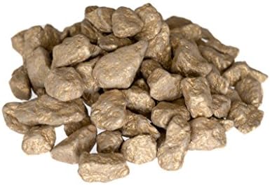 Hinterland Trading Colored Stone, 1 Lb Net Bag (Gold)