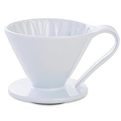 CAFEC SANYO CFD-4WH Flower Dripper Cup4 White