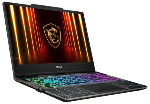 MSI Cyborg 15 Gaming Laptop 15.6 Full HD 144Hz Intel Core 7 240H NVIDIA GeForce RTX 5060 16GB DDR5 SSD 1TB Windows 11 Home Keyboard QWERTZ Black B2RWFKG-068