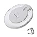 Qi Charging Pad Wireless Charger Transmitter Adapter for Samsung Galaxy Note5 S6 S7 S7edge HTC LG and All Qi Enabled Devices (Crystal - white)