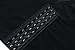 Breathable Super Flat Les Lesbian Compression 3 Rows Central Clasp Chest Binders (XXL, Black)