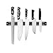 Magnetic Knife Holder 13 Inch Black, Storage Bar Strip | Multi-purpose Functionality Tool Magnet Rack Strip Bar Storage Wall Mount for Kitchen Knife Knives Tool Spoon Display Rack Organizer